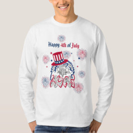 Camiseta 4 de julio Día de la Independencia Águila American