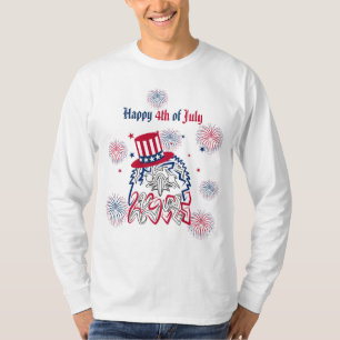 Camiseta 4 de julio Día de la Independencia Águila American