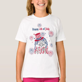 Camiseta 4 de julio Día de la Independencia Águila American