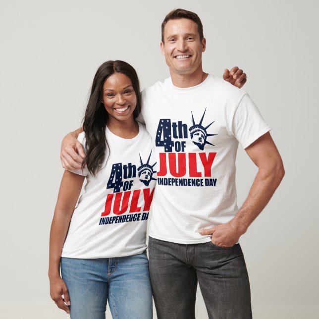 Camiseta 4 de julio Día de la Independencia Colección de ca (Unisexo)