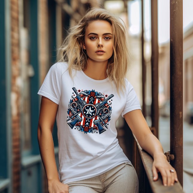 Camiseta 4 de julio Día de la Independencia de Estados Unid (Subido por el creador)