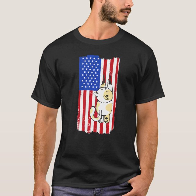 Camiseta 4 De Julio Día De La Independencia De Estados Unid (Anverso)