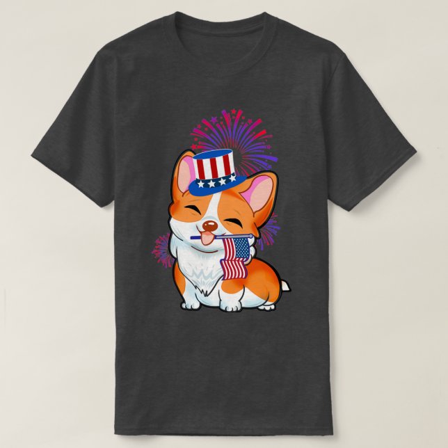 Camiseta 4 de julio Día de la Independencia de Estados Unid (Diseño del anverso)