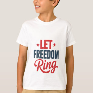 Camiseta 4 de julio Día de la Independencia Dejemos sonar l