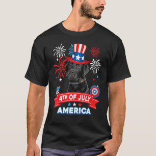 Camiseta 4 De Julio, Día Patriótico, Índice de Perros de La