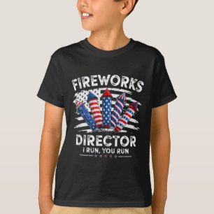 Camiseta 4 De Julio Director De Fuegos Artificiales Te Diri