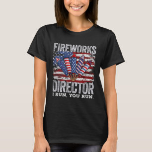 Camiseta 4 De Julio Director De Fuegos Artificiales Te Diri