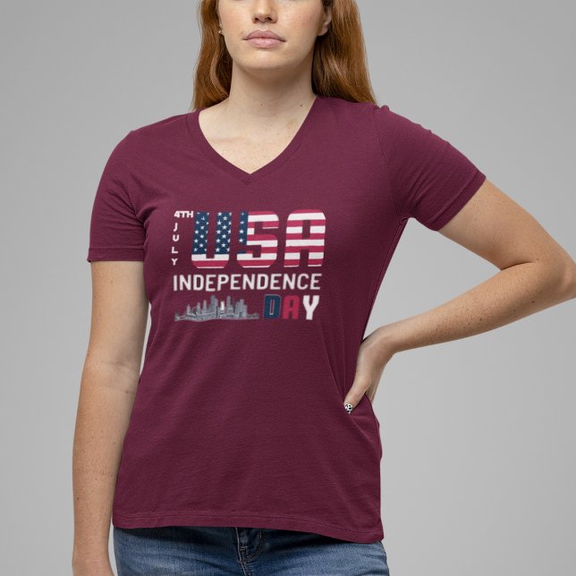 Camiseta 4 de julio - Diseño del Día de la Independencia de (Subido por el creador)