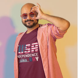 Camiseta 4 de julio - Diseño del Día de la Independencia de