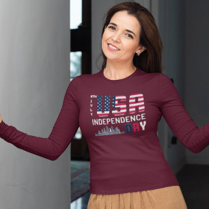 Camiseta 4 de julio - Diseño del Día de la Independencia de