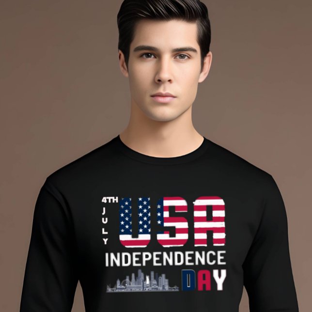 Camiseta 4 de julio - Diseño del Día de la Independencia de (Subido por el creador)