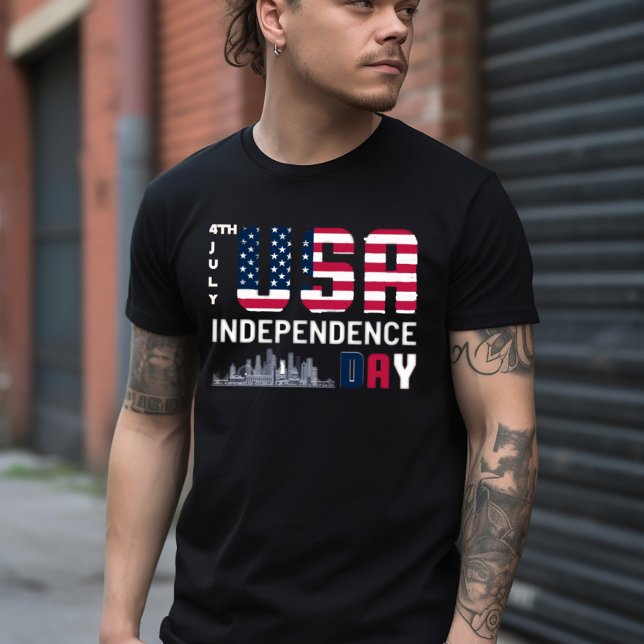 Camiseta 4 de julio - Diseño del Día de la Independencia de (Subido por el creador)