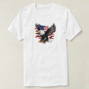 Camiseta 4 De Julio Eagle T-Shirt