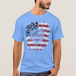 Camiseta 4 De Julio EEUU Bandera Patriótica Estadounidense 