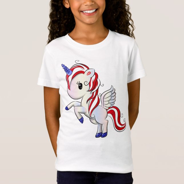 Camiseta 4 de julio: El arcoiris de Pegasus (Anverso)