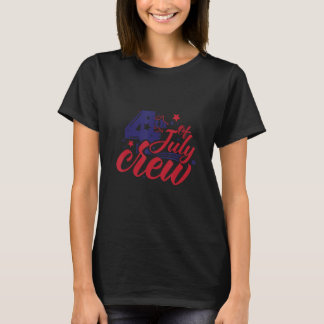 Camiseta 4 De Julio El equipo de la bandera de los Estados 