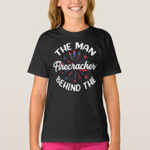 Camiseta 4 De Julio El Hombre Detrás Del Patriótico Del Ras