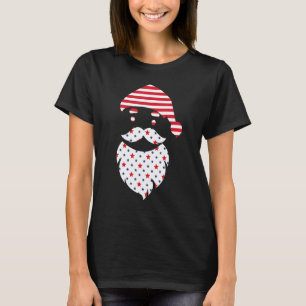 Camiseta 4 de julio en Navidad Santa Claus Gráfico