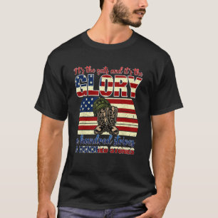 Camiseta 4 de julio Es las tripas y es la gloria