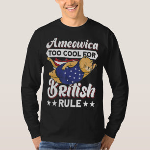 Camiseta 4 De Julio Estados Unidos Ante Guay Para El Domini