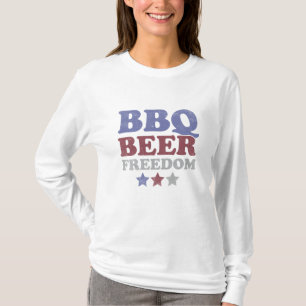 Camiseta 4 De Julio Estados Unidos Bandera Americana Bbq Li