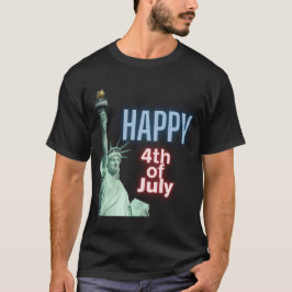 Camiseta 4 de julio Estatua de la Libertad