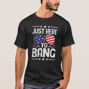 Camiseta 4 De Julio Estoy Acá Hasta El 4 De Julio