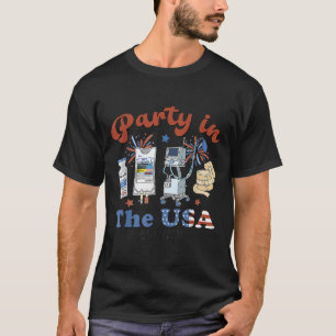 Camiseta 4 De Julio, Fiesta De Enfermería De La Icu En La E