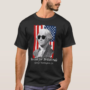 Camiseta 4 de julio Georg Washington Patriotic Cita Indepen