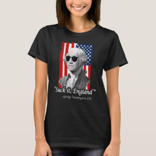 Camiseta 4 de julio Georg Washington Patriotic Cita Indepen