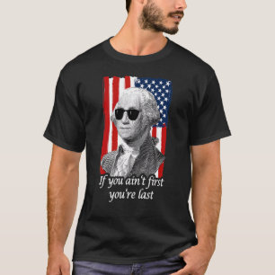 Camiseta 4 de julio Georg Washington Patriotic Cita Indepen