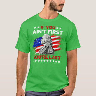 Camiseta 4 de julio George Washington 2