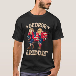 Camiseta 4 de julio George Washington Griddy George Griddi