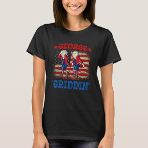 Camiseta 4 De Julio George Washington Griddy George Griddi