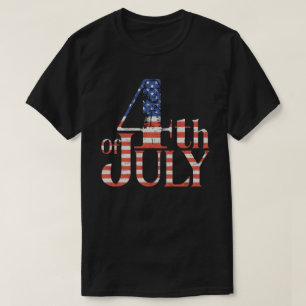 Camiseta 4 de julio George Washington Retro Patriótico