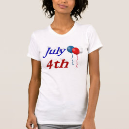 Camiseta 4 de julio: Globos
