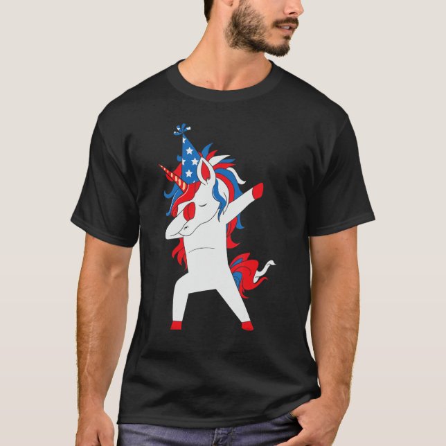 Camiseta 4 de julio Hombres Mujeres Usa Independencia Día A (Anverso)