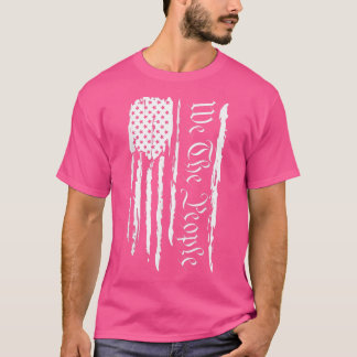 Camiseta 4 de julio Hombres patrióticos mujeres Bandera de 