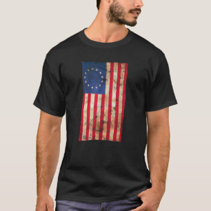 Camiseta 4 de julio Independencia Betsy Ross 1776 Bandera d