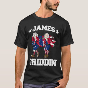 Camiseta 4 De Julio James Madison Griddy James Griddin 1