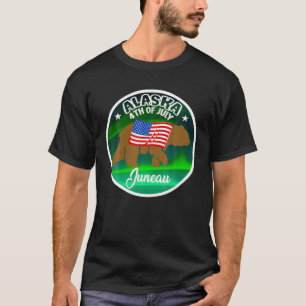 Camiseta 4 De Julio Juneau Alaska