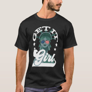 Camiseta 4 De Julio La Estatua De La Libertad De Las Mujere