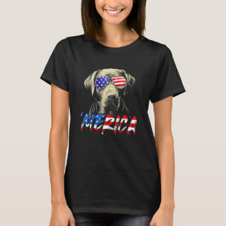 Camiseta 4 De Julio Labrador Recupera La Fla Americana