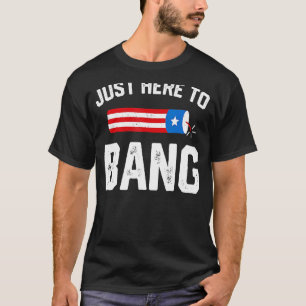 Camiseta 4 De Julio Los Fuegos Artificiales Acá Para Prohib