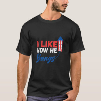 Camiseta 4 De Julio Me Gusta Cómo Golpea Funny Co