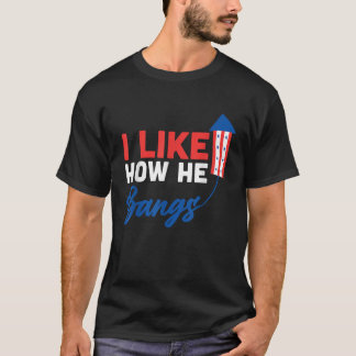 Camiseta 4 De Julio Me Gusta Cómo Golpea Funny Co