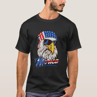 Camiseta 4 De Julio Merica Bandera De Eeuu Bald Eagle Patri