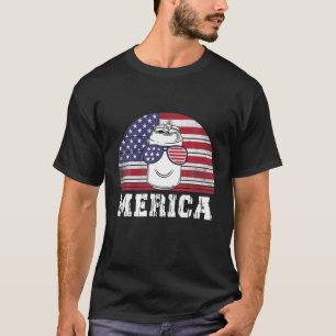 Camiseta 4 De Julio Merica Cómnito De Cerveza Vintage Fla 