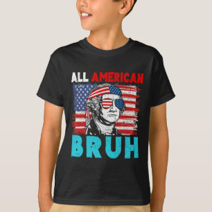 Camiseta 4 De Julio Niños Patrióticos Todos Adolescentes Br