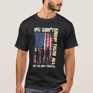 Camiseta 4 De Julio No Los Conocemos A Todos Pero Les Debem